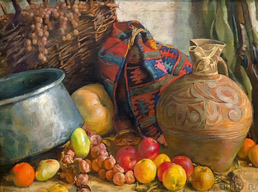 Caucasian still life (1918) – Eugene Lanceray Tablo