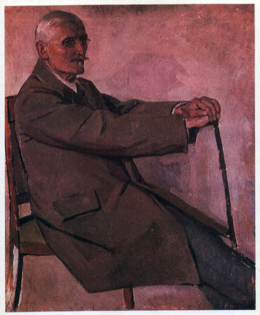 Portrait of An Art Historian G.Pavlutsky Fedir Krychevsky tablo - Dekolata