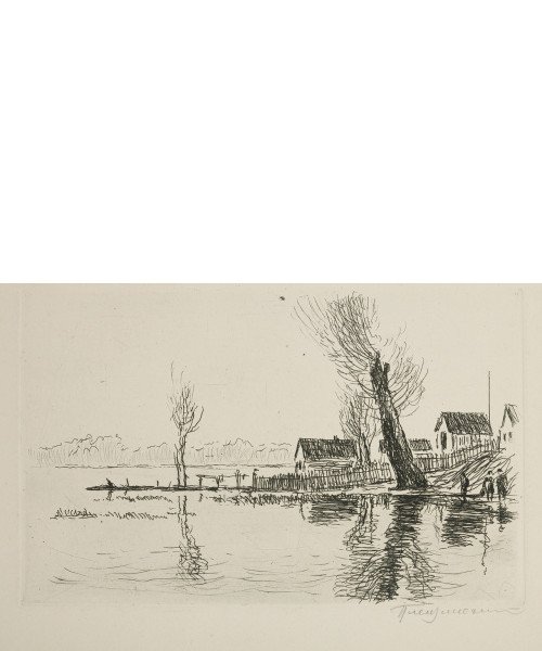 Landscape with Trees Ilarion Pleshynskyi tablo - Dekolata