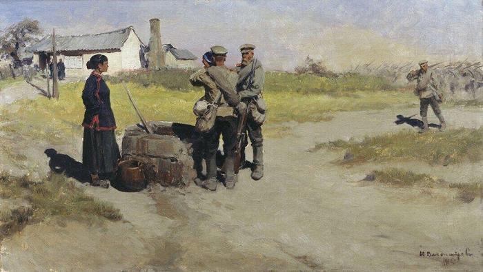 At the well (1905) – Ivan Vladimirov Tablo