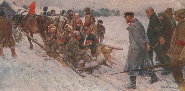 Capture of the White Guard Spyware Ivan Vladimirov tablo - Dekolata