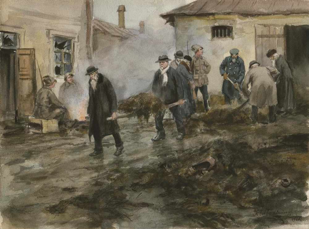 Former Tsar's Officials on Forced Labor Ivan Vladimirov tablo - Dekolata