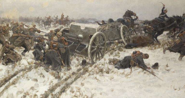 Military clash Ivan Vladimirov tablo - Dekolata