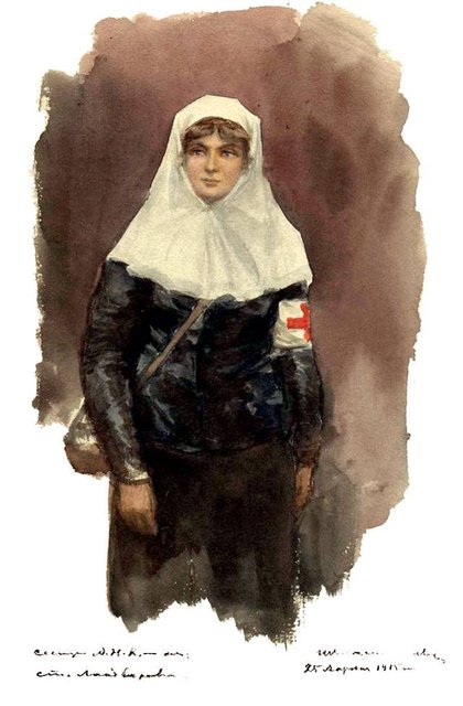 Sister of mercy Ivan Vladimirov tablo - Dekolata