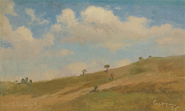 Sukhumi (1925) Ivan Vladimirov tablo - Dekolata