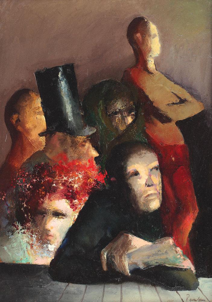 Cabaret (Visul lui Omero) (1939) Jules Perahim tablo - Dekolata