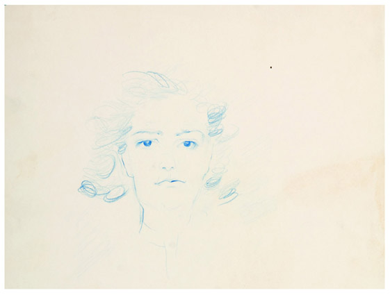 Portrait of Hedda Stern – Jules Perahim Tablo