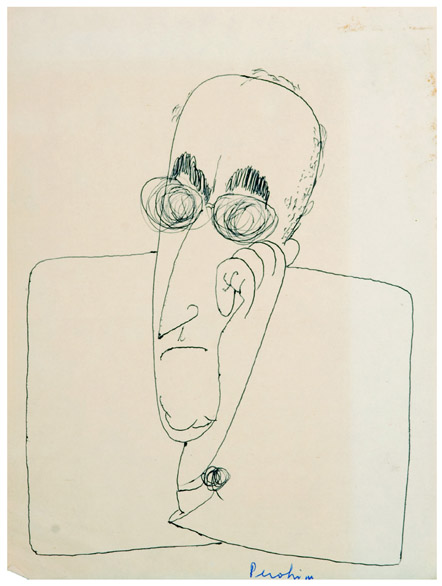 Portrait of M.H. Maxy (1940) – Jules Perahim Tablo
