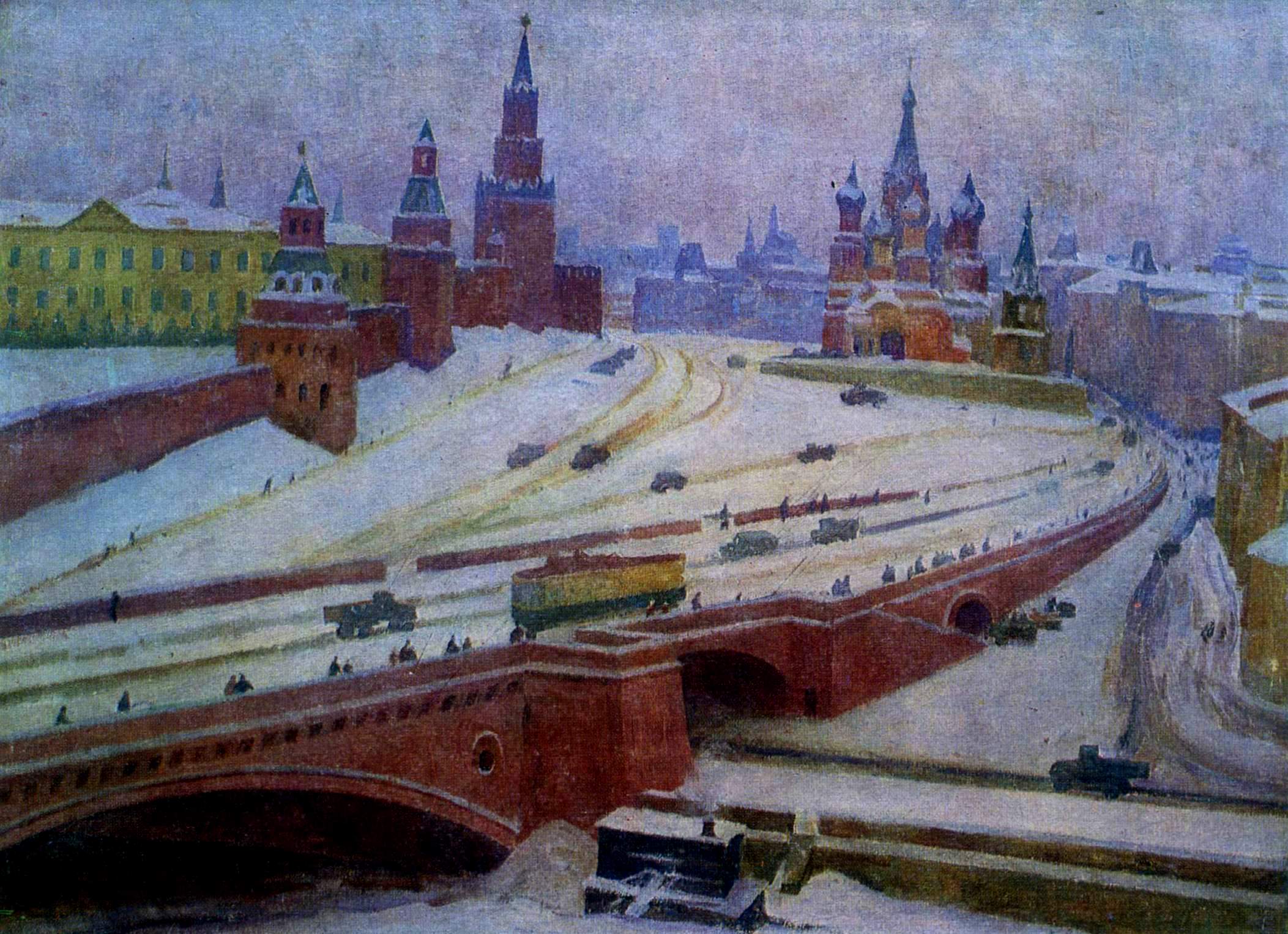 Moscow (1943) Karpo Trokhymenko tablo - Dekolata