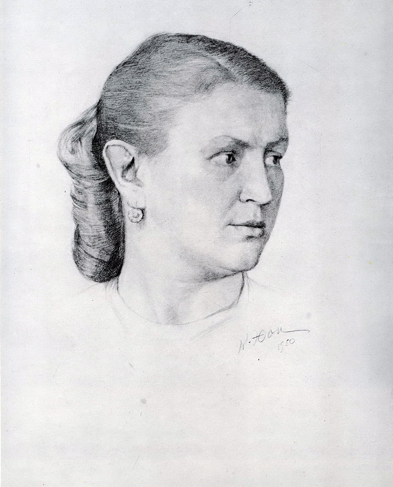 Portrait of E.A. Krilova (1950) Konstantin Yuon tablo - Dekolata