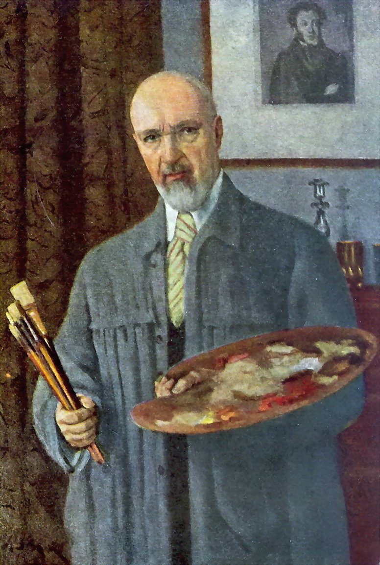 Self Portrait (1953) – Konstantin Yuon Tablo