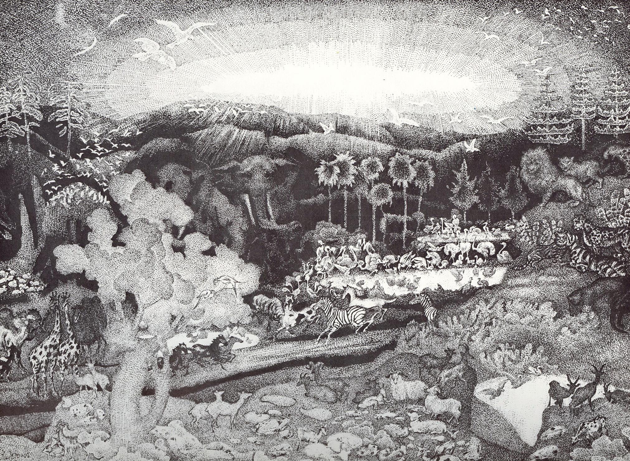 The Animal Kingdom (1908) – Konstantin Yuon Tablo