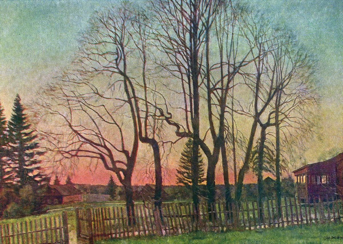 The Beginning of Spring (1935) Konstantin Yuon tablo - Dekolata