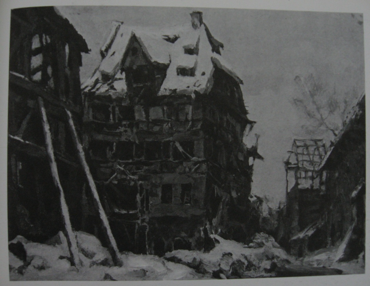 Albrecht Durer House in Nuremberg (1945) Kukryniksy tablo - Dekolata