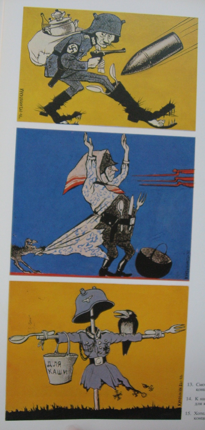 Greedy enemies are looking (1941) – Kukryniksy Tablo