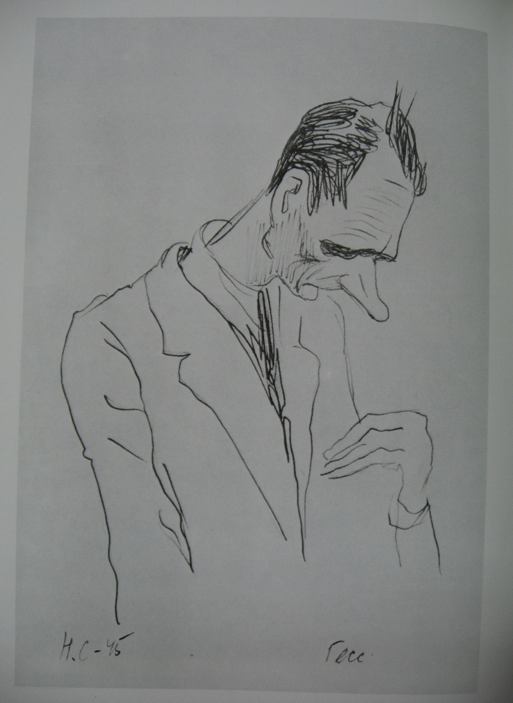 Rudolf Hess (1945) Kukryniksy tablo - Dekolata