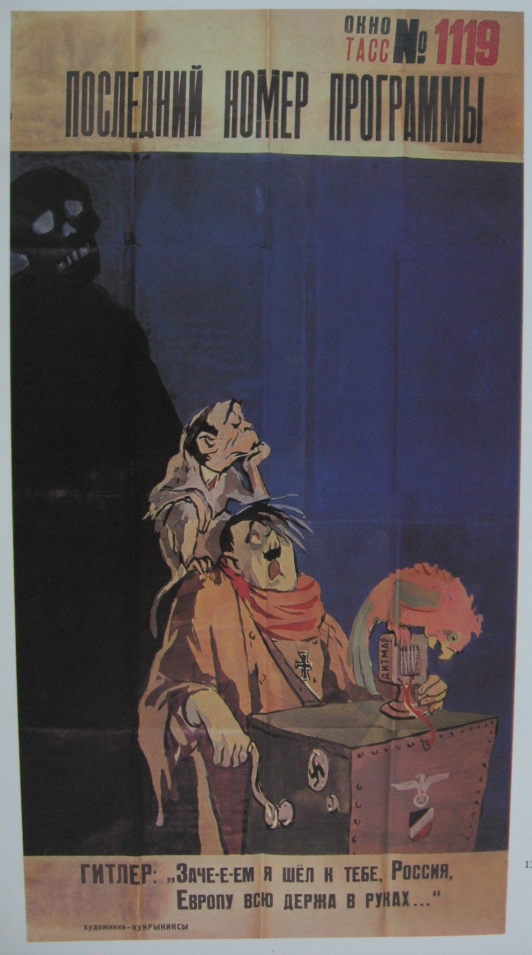 The Final Act (The TASS WIndow №1119) (1944) Kukryniksy tablo - Dekolata