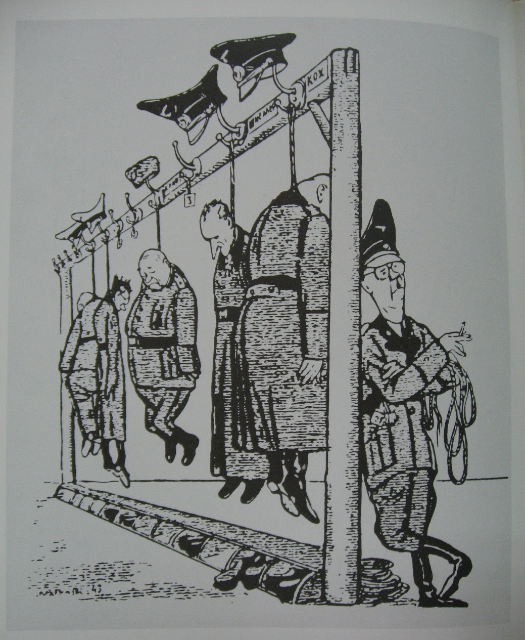 Untitled (1943) Kukryniksy tablo - Dekolata