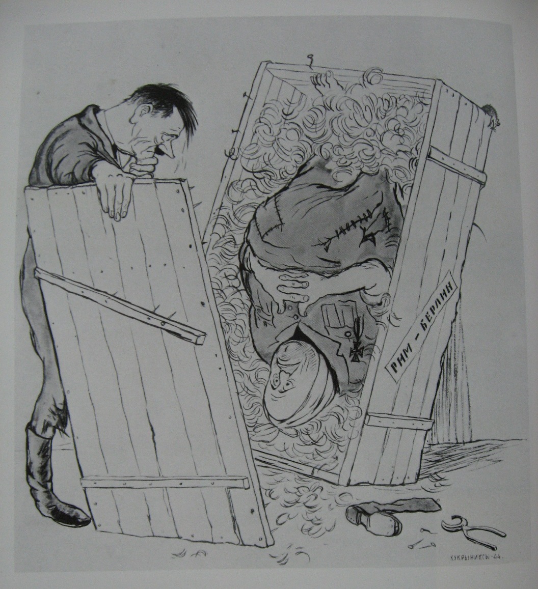Untitled (1944) Kukryniksy tablo - Dekolata