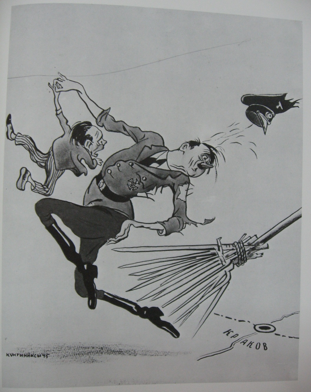 Untitled (1945) Kukryniksy tablo - Dekolata