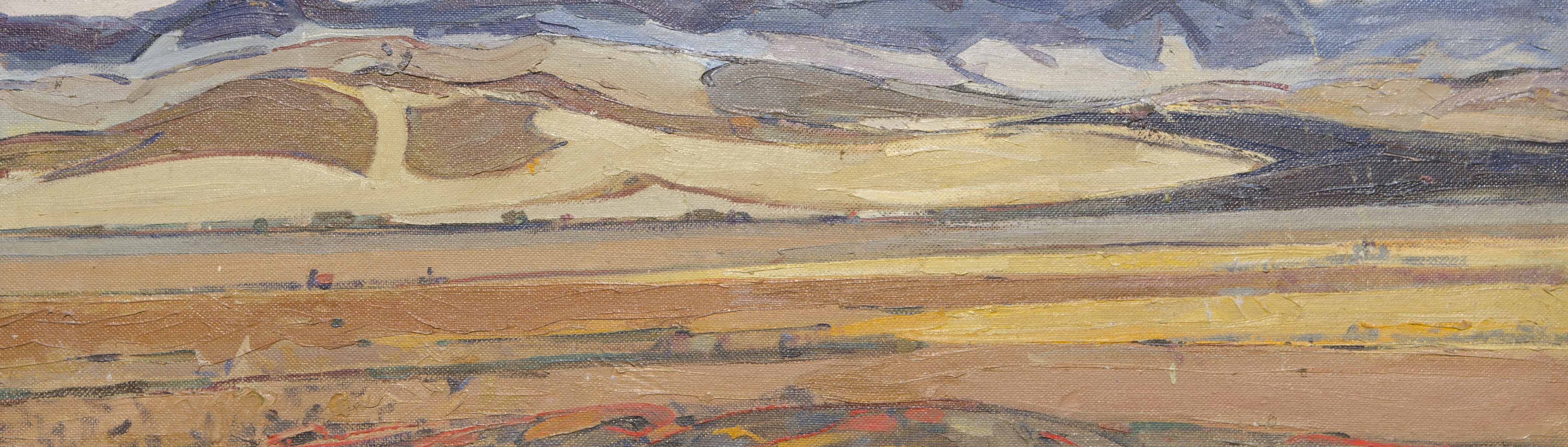 Autumn steppe. The mountains Mikhail Olennikov tablo - Dekolata
