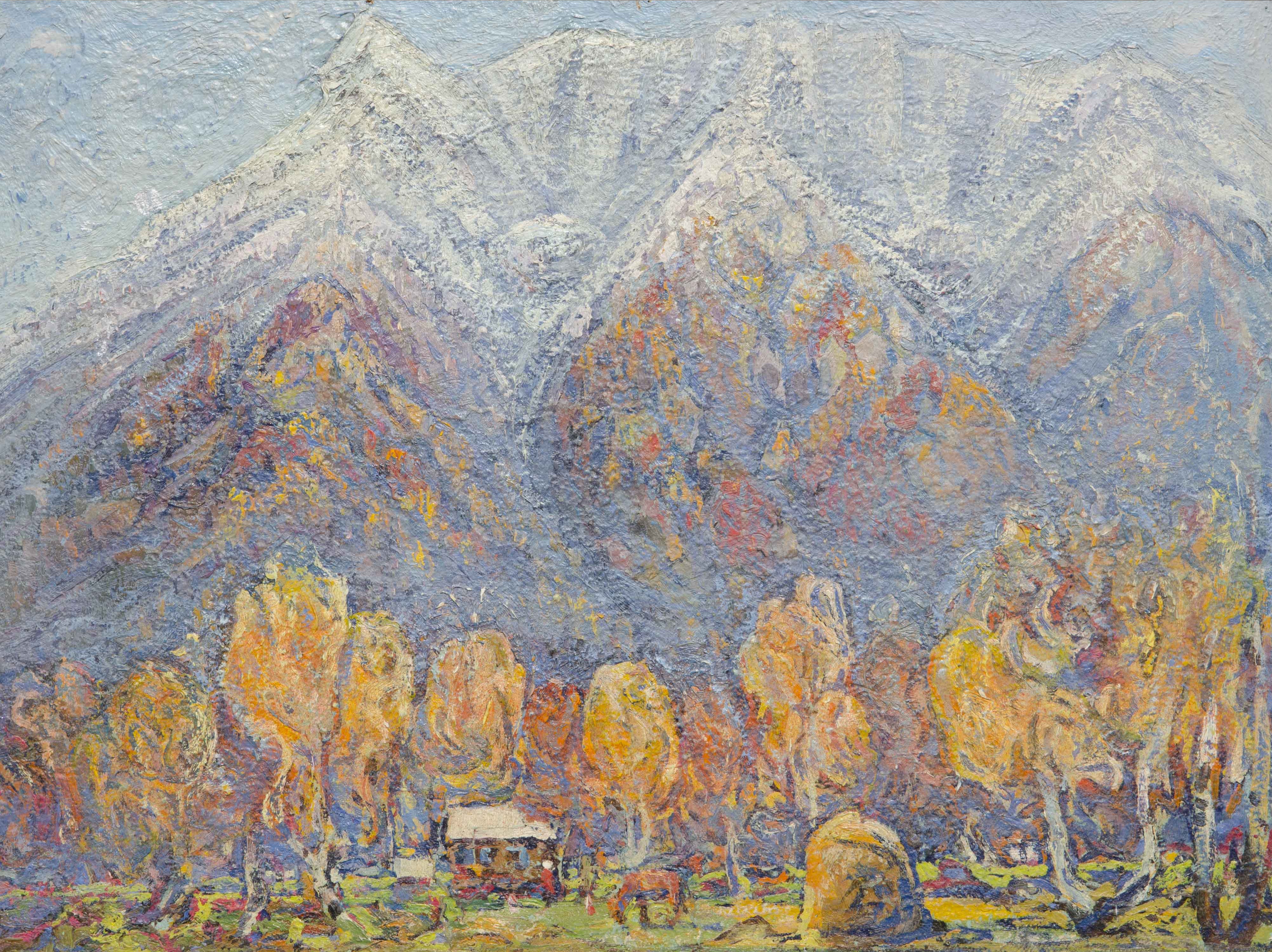 Autumn. The mountains. Arshan Mikhail Olennikov tablo - Dekolata