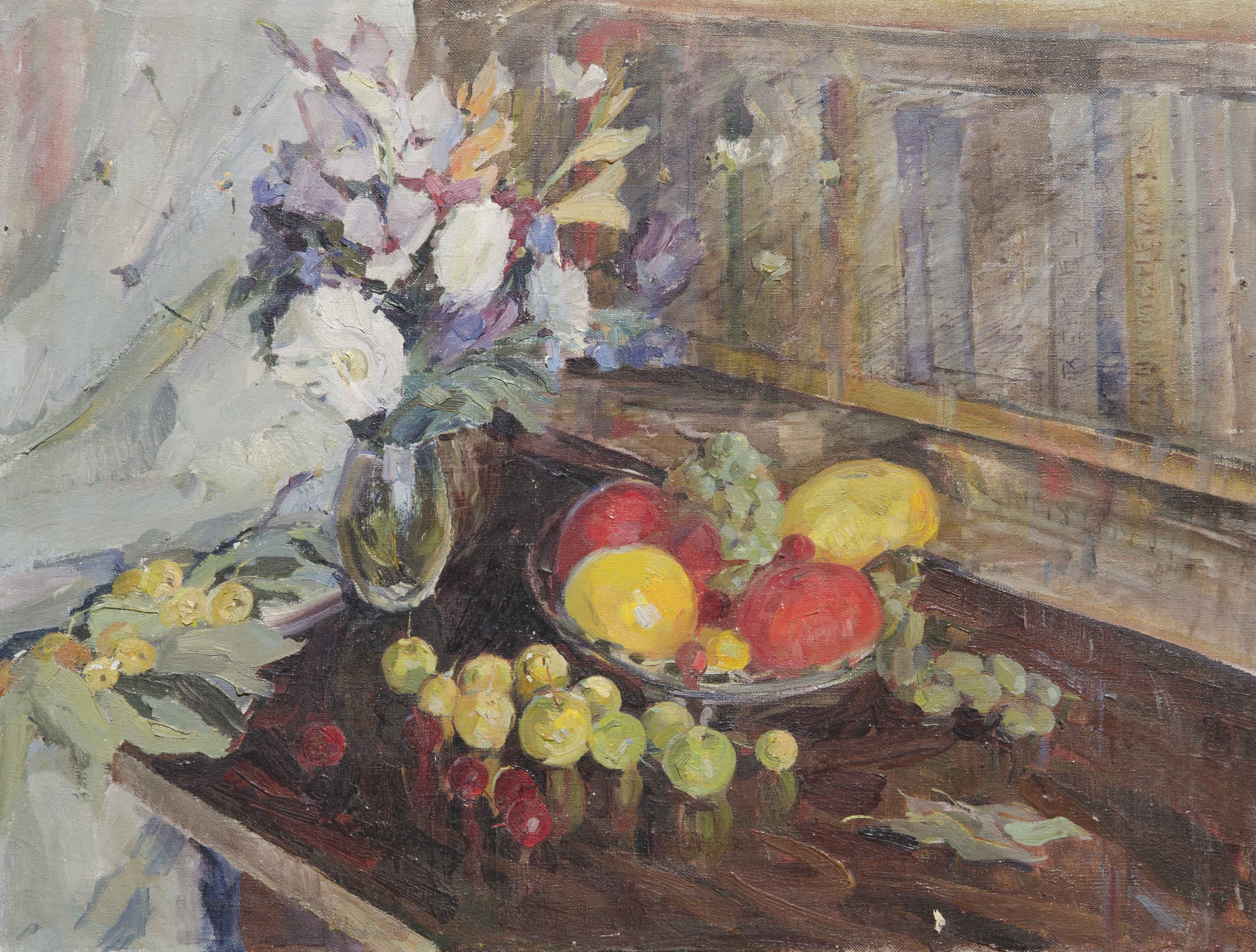 Still life with fruit Mikhail Olennikov tablo - Dekolata