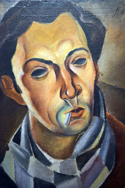 Self Portrait (1931) Nikola Martinoski tablo - Dekolata