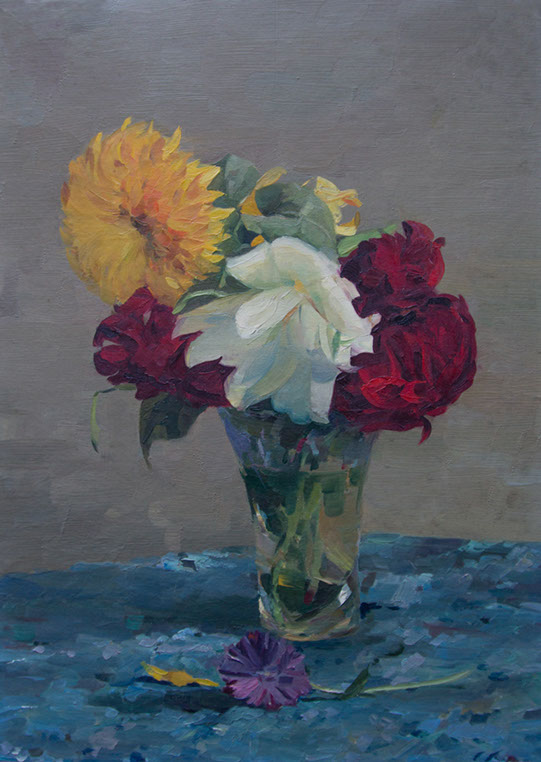 Flowers Etude (1953) – Petros Malayan Tablo