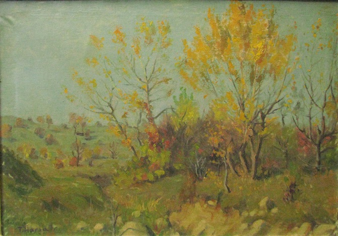 Autumn Teodor Harșia tablo - Dekolata