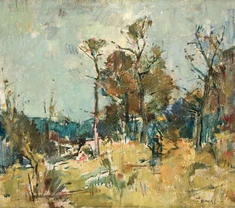 Landscape Teodor Harșia tablo - Dekolata