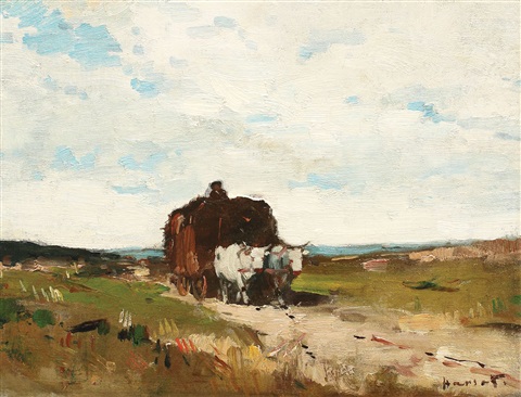 Return from hay gathering – Teodor Harșia Tablo