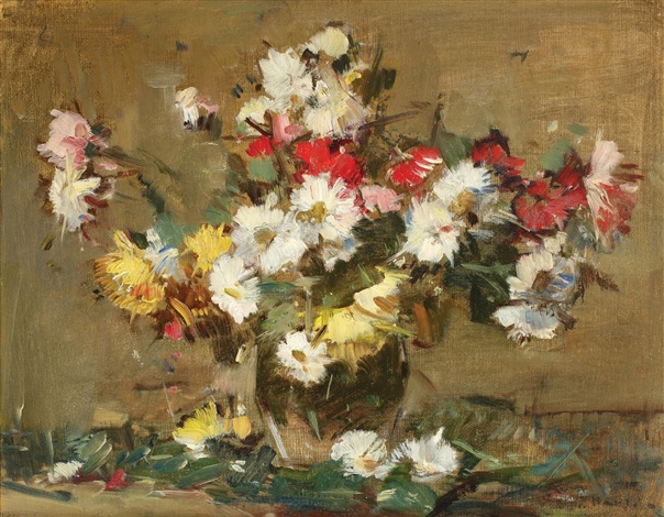 Spring flowers Teodor Harșia tablo - Dekolata