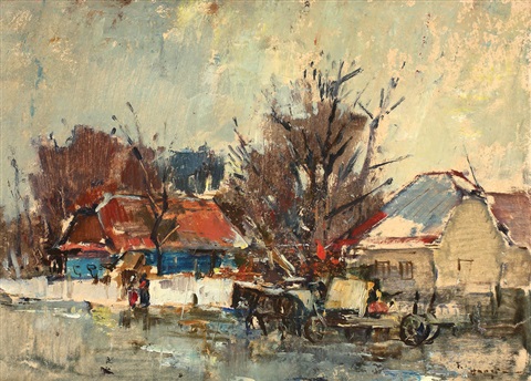 Through the rain – Teodor Harșia Tablo
