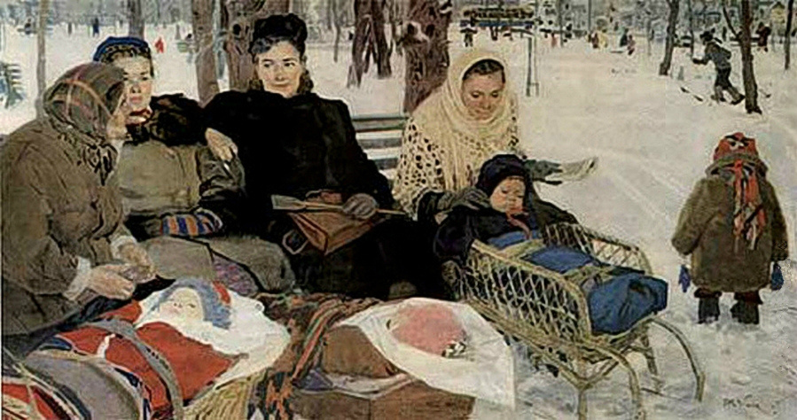 In a Park (1949) – Tetyana Yablonska Tablo