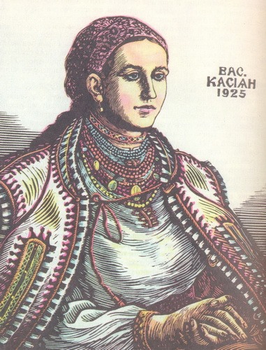 A Peasant Woman from Pokuttya – Vasyl Kasiyan Tablo
