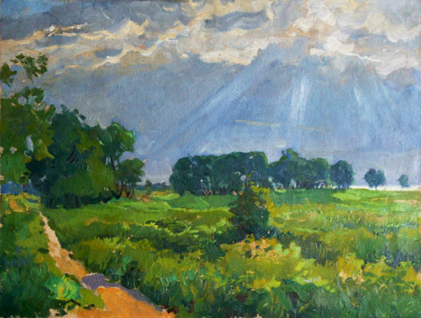 After the rain (1946) – Veniamin Kremer Tablo