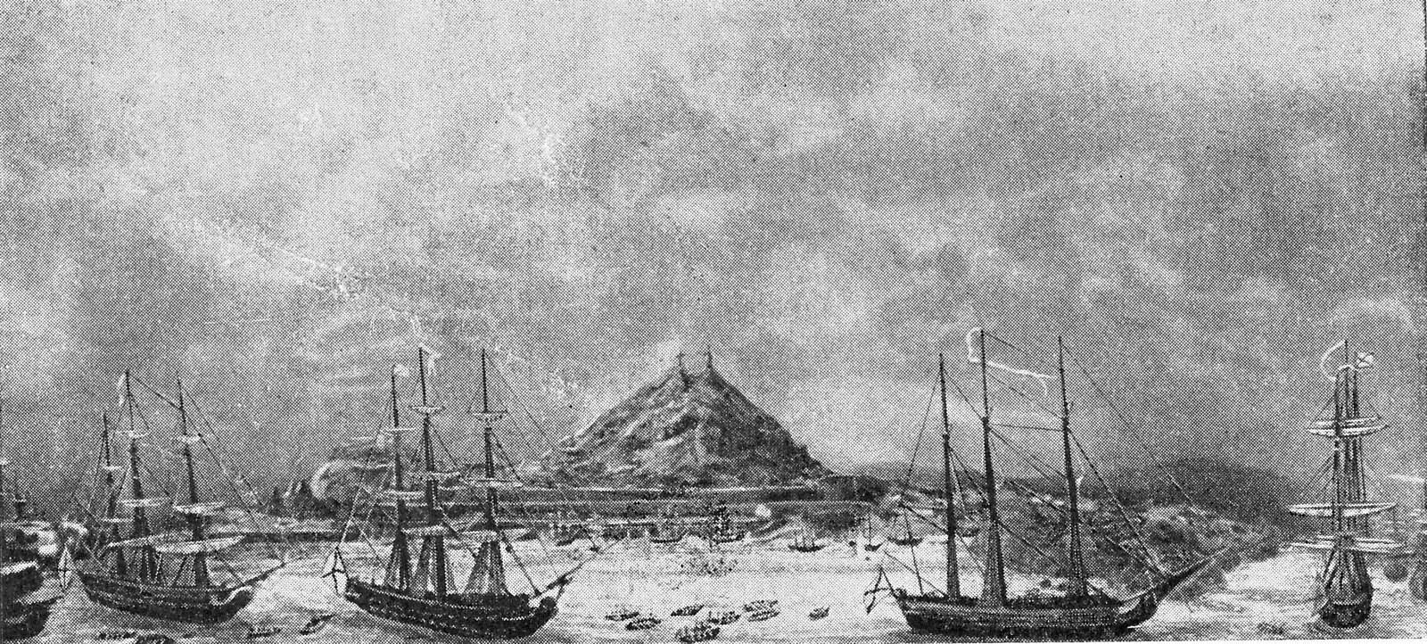 Siege of Corfu in February (1799) Veniamin Kremer tablo - Dekolata