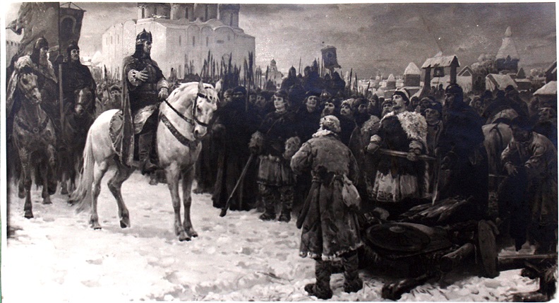 Novgorod Militia. Diploma Work by Victor Shatalin Viktor Shatalin tablo - Dekolata