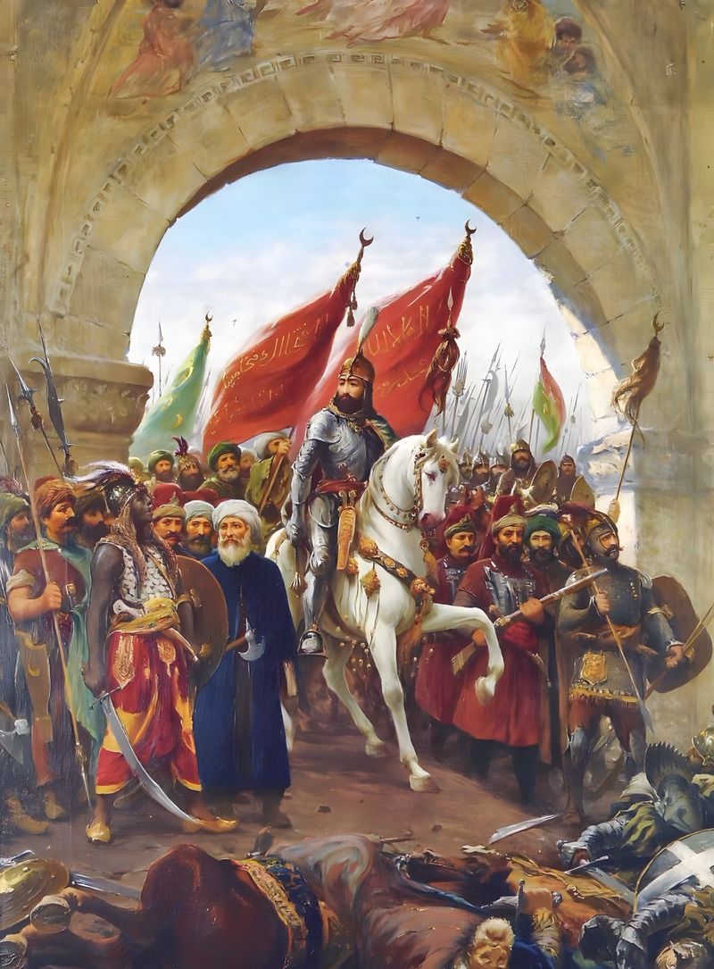 Fatih Sultan Mehmet'in İstanbul'a Girişi Tablo